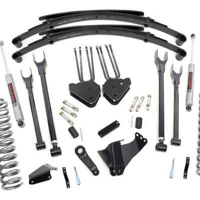 8 Inch Lift Kit | 4 Link | RR Springs | Ford F-250/F-350 Super Duty (05-07)