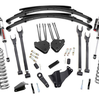 8 Inch Lift Kit | 4 Link | RR Springs | Vertex | Ford F-250/F-350 Super Duty (05-07)