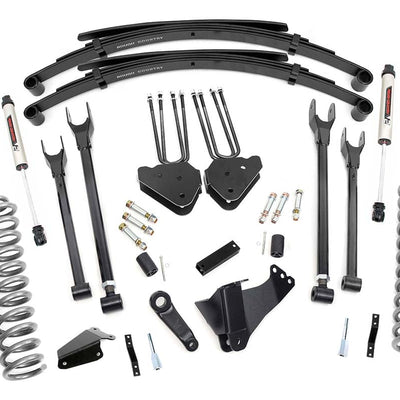 8 Inch Lift Kit | 4 Link | RR Springs | V2 | Ford F-250/F-350 Super Duty (05-07)