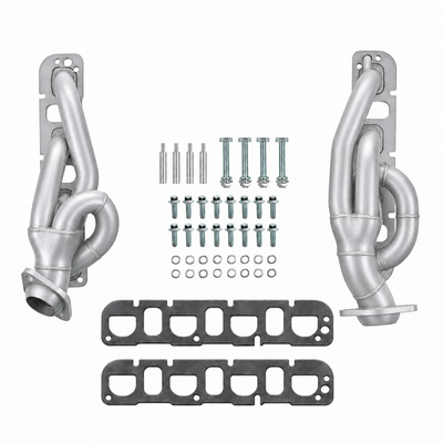 Satin Ceramic Shorty Headers for 2009-2018 Ram 1500 and 2019-2024 Classic 5.7L Hemi