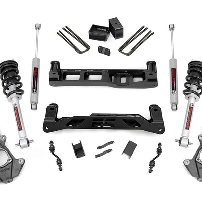 5 Inch Lift Kit | Alu/Stamp Steel | N3 Struts | Chevy/GMC 1500 (14-18 & Classic)