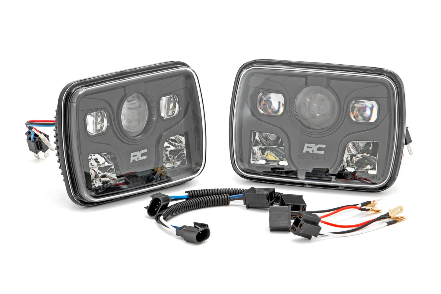 5"x7" LED Headlights | DOT Approved | Jeep Cherokee XJ 2WD/4WD (1984-2001)