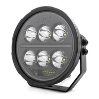 Black Series Halo LED Light Pair | White/Amber DRL | 6.5 Inch | Round