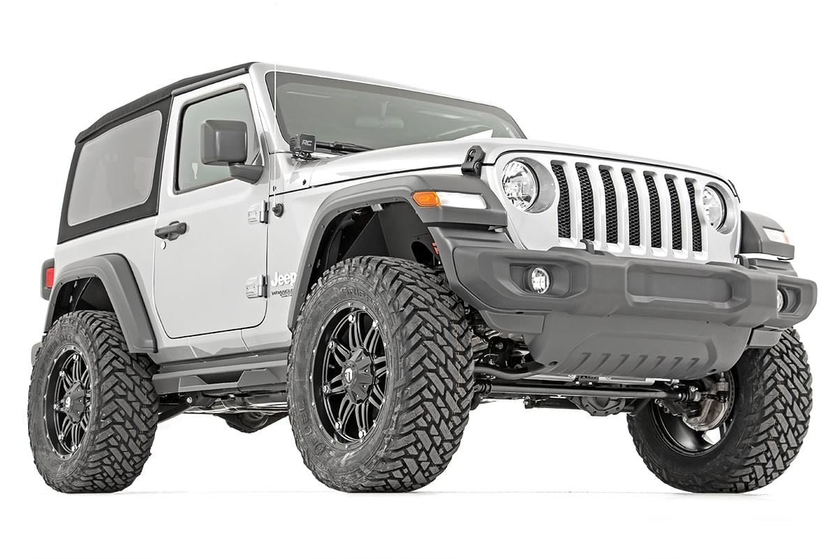 3.5 Inch Lift Kit | Adj Lower | FR D/S | Jeep Wrangler JL 4WD (2024)