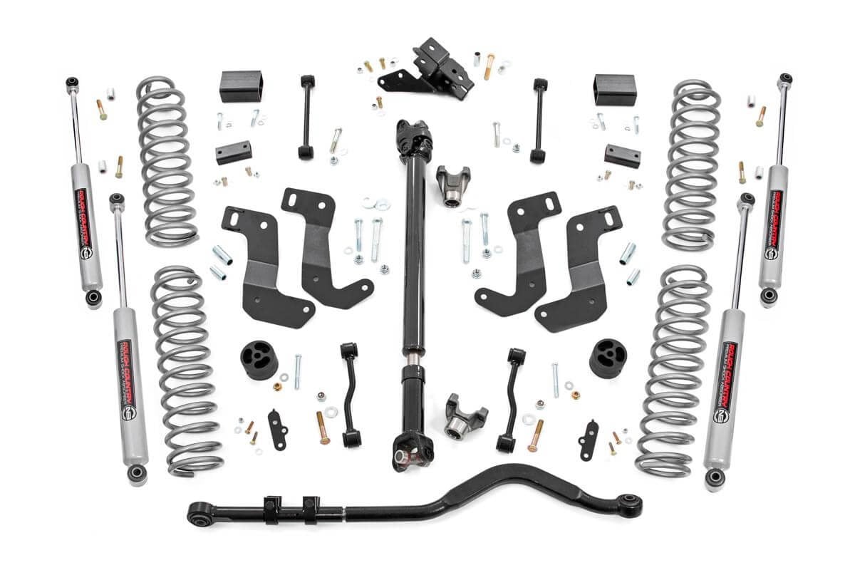 3.5 Inch Lift Kit | C/A Drop | FR D/S | Jeep Wrangler JL 4WD (2018-2023)