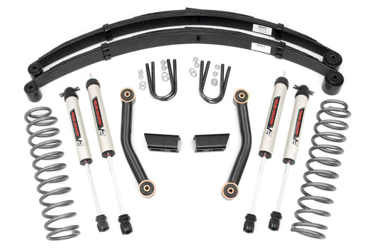 3 Inch Lift Kit | Series II | RR Springs | V2 | Jeep Cherokee XJ (84-01)