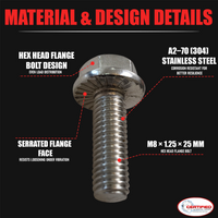 CAE LS Series Exhaust Header Manifold Bolt Kit, 12 Piece Stainless Steel for 4.8L, 5.3L, 5.7L, 6.0L, 6.2L Engines