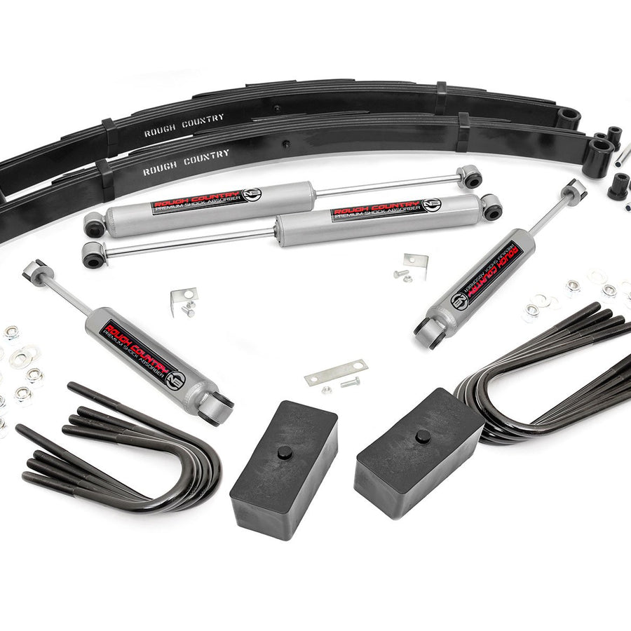 2 Inch Lift Kit | Rear Blocks | Chevy/GMC 3/4-Ton Suburban 4WD (1988-1991)