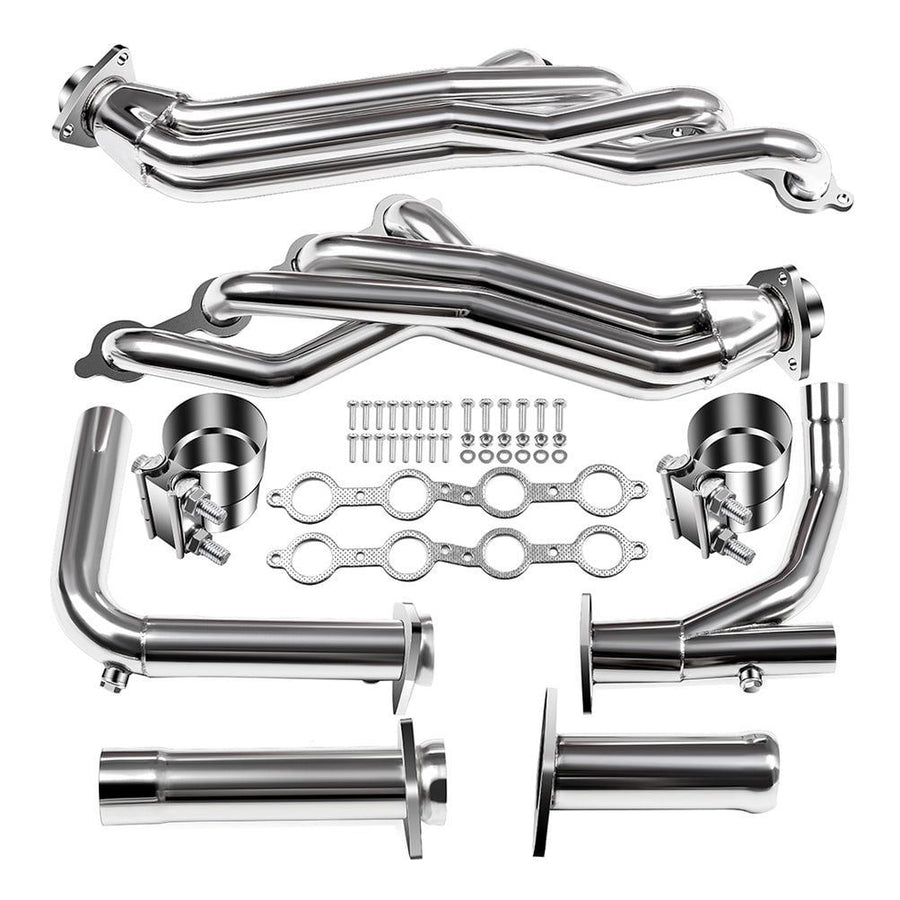 Exhaust Header for 2007–2013 GM 4.8L/5.3L/6.0L – Polished