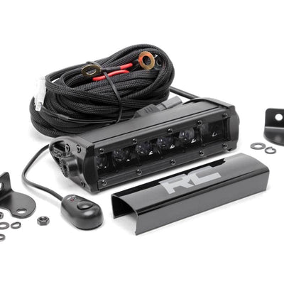 6 Inch Black Series LED Light Bar | Single Row