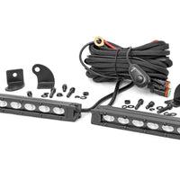 6 Inch Black Series LED Light Bar | Slim Line | Pair