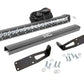 LED Light Kit | Bumper Mount | 20" Black Single Row | Ram 2500/3500 (10-18)