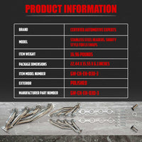 LS Swap Shorty Headers, Universal