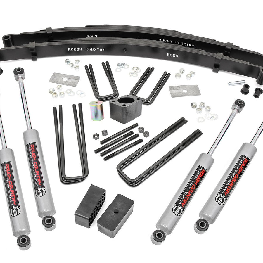 4 Inch Lift Kit | Rear Blocks | Dodge W100 Truck/W200 Truck 4WD (1970-1974)