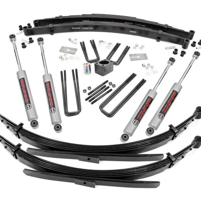 4 Inch Lift Kit | Rear Springs | Dodge W100 Truck (86-89)/W200 Truck (78-80)