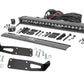 LED Light Kit | Bumper Mount | 20" Black Single Row | White DRL | Ram 2500/3500 (10-18)