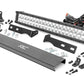 LED Light Kit | Bumper Mount | 20" Chrome Dual Row | White DRL | Jeep Grand Cherokee WK2 (11-20)