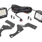 LED Light Kit | Ditch Mount | 3" Chrome Wide Angle Pair