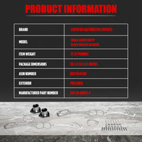 Stainless Steel Block Hugger Headers For Small Block Chevy SBC 305 327 350 400