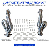 Stainless Shorty Headers – Ram 1500 5.7 Hemi