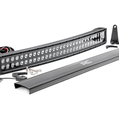 30 Inch Black Series LED Light Bar | Curved | Dual Row
