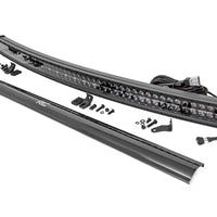 50 Inch Black Series LED Light Bar | Curved | Dual Row | Cool White DRL