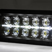 54 Inch Black Series LED Light Bar | Curved | Dual Row | Cool White DRL