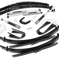 4 Inch Lift Kit | 52 Inch RR Springs | Chevy/GMC 3/4-Ton Suburban 4WD (88-91)