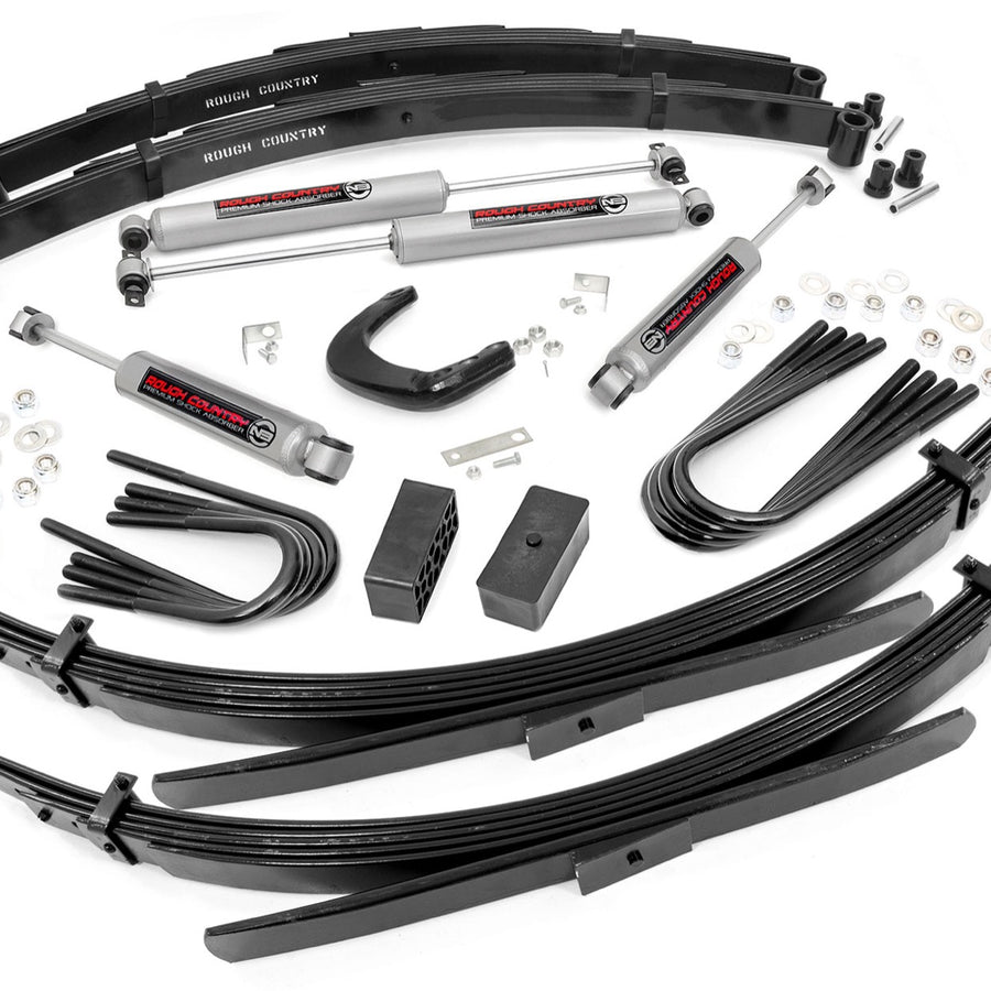 6 Inch Lift Kit | 52 Inch Rear Springs | Chevy/GMC 3/4-Ton Suburban/C25/K25 Truck (73-76)