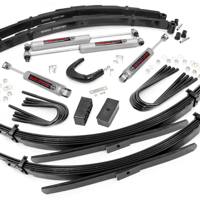 6 Inch Lift Kit | 52 Inch Rear Springs | Chevy/GMC 3/4-Ton Suburban/C25/K25 Truck (73-76)