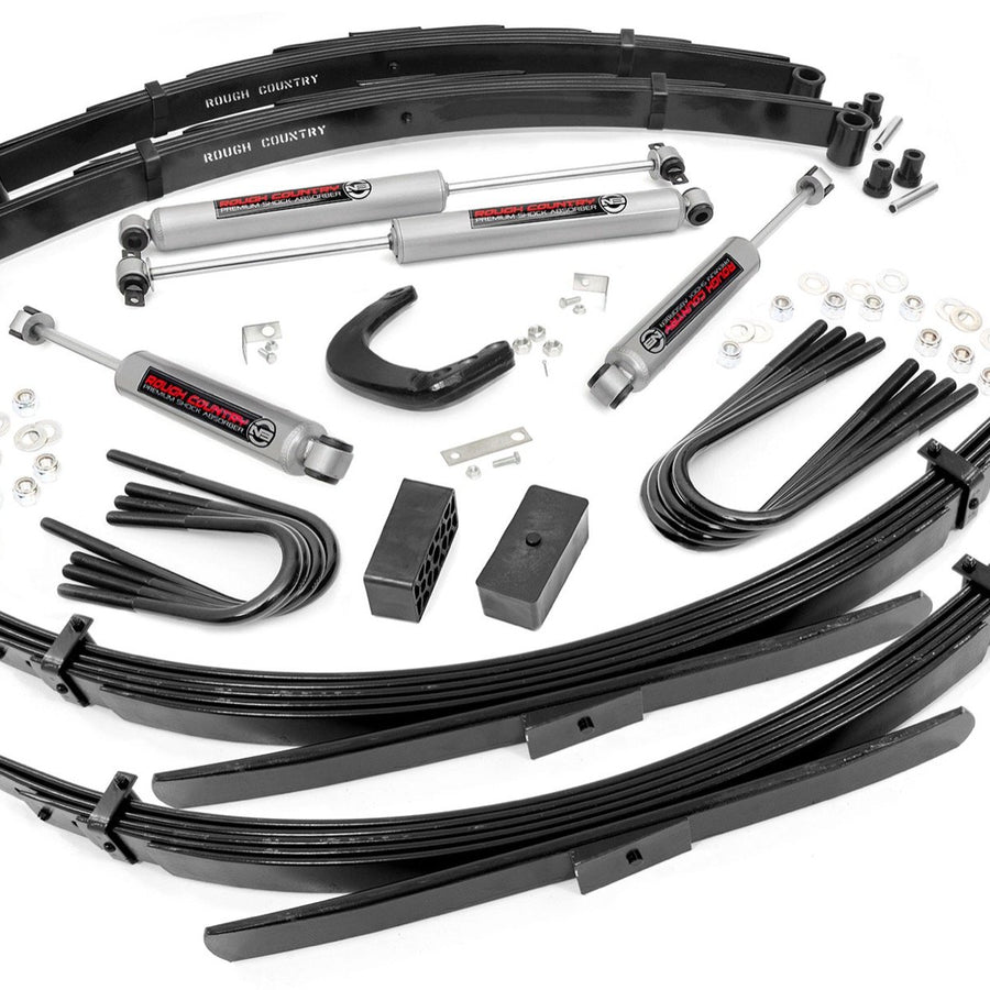 6 Inch Lift Kit | 56 Inch RR Springs | Chevy/GMC 3/4-Ton Suburban (77-91)/C25/K25 Truck (77-87)
