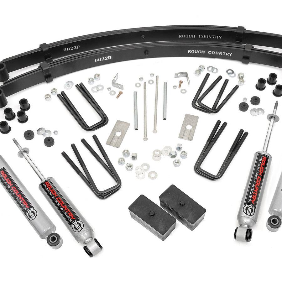 3 inch Lift Kit | Rear Blocks | Toyota Truck 4WD (1984-1985)