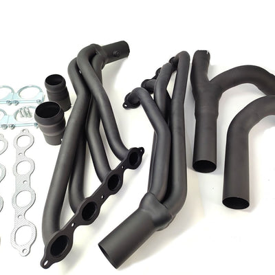 Exhaust Header for 2007–2013 GM 4.8L/5.3L/6.0L – Black Coated