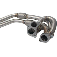 Subaru EJ Exhaust Header for WRX STI Legacy GT 2002–2013 Polished Stainless