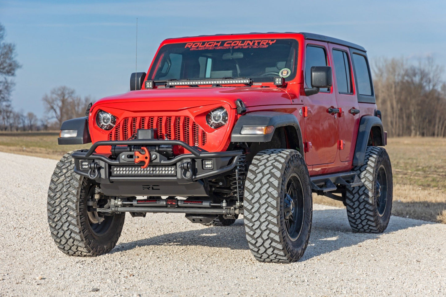 3.5 Inch Lift Kit | C/A Drop | FR D/S | Vertex | Jeep Wrangler Unlimited (2024)