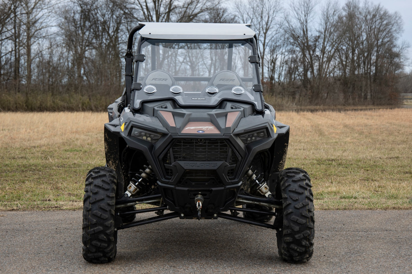 Vented Full Windshield | Scratch Resistant | Polaris RZR