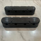 Black Finned Aluminum Valve Covers for GM / Chevy Gen III & Gen IV LS Engines