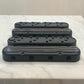 Black Finned Aluminum Valve Covers for GM / Chevy Gen III & Gen IV LS Engines