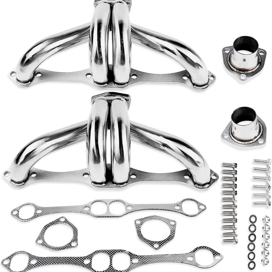 Stainless Steel Block Hugger Headers For Small Block Chevy SBC 305 327 350 400
