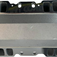 Polished Small Block Chevy Dual Plane Air Gap Aluminum Intake Manifold