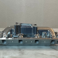 Polished Aluminum Intake Manifold Fits Small Block Ford 302 Dual Plane, Air Gap