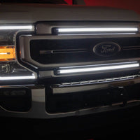 LED Light Kit | Grille Mount | 30 Inch DRL | Ford F-250/F-350 Super Duty (17-22)
