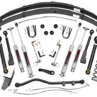 4.5 Inch Lift Kit | RR Springs | X-Series | Jeep Cherokee XJ 2WD/4WD (84-01)