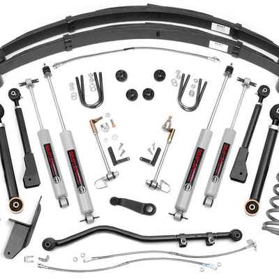 4.5 Inch Lift Kit | RR Springs | X-Series | Jeep Cherokee XJ 2WD/4WD (84-01)