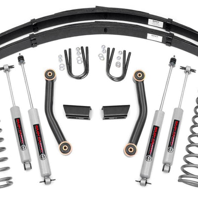 3 Inch Lift Kit | Series II | RR Springs | Jeep Cherokee XJ 2WD/4WD (84-01)