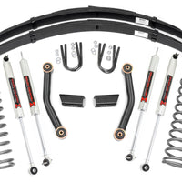 3 Inch Lift Kit | Series II | RR Springs | M1 | Jeep Cherokee XJ (84-01)