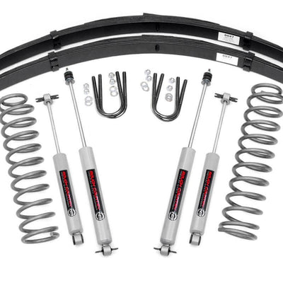 3 Inch Lift Kit | RR Springs | Jeep Cherokee XJ 2WD/4WD (1984-2001)
