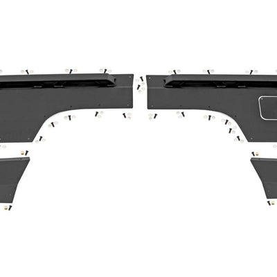 Fender & Quarter Panel Armor | Rear | Combo | Jeep Cherokee XJ 2WD/4WD (84-96)
