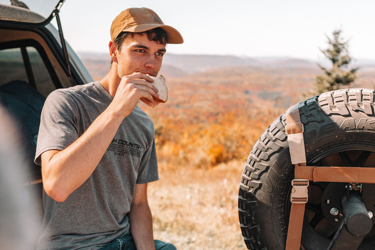 Rough Country T-Shirt | Horizontal Tread | Grey | MD