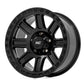 Rough Country 84 Series Wheel | Gloss Black | 17x8.5 | 5x5 | +0mm